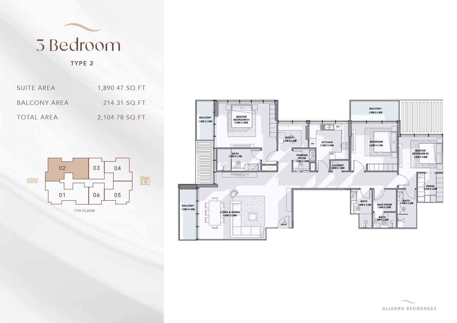 3 Bedroom